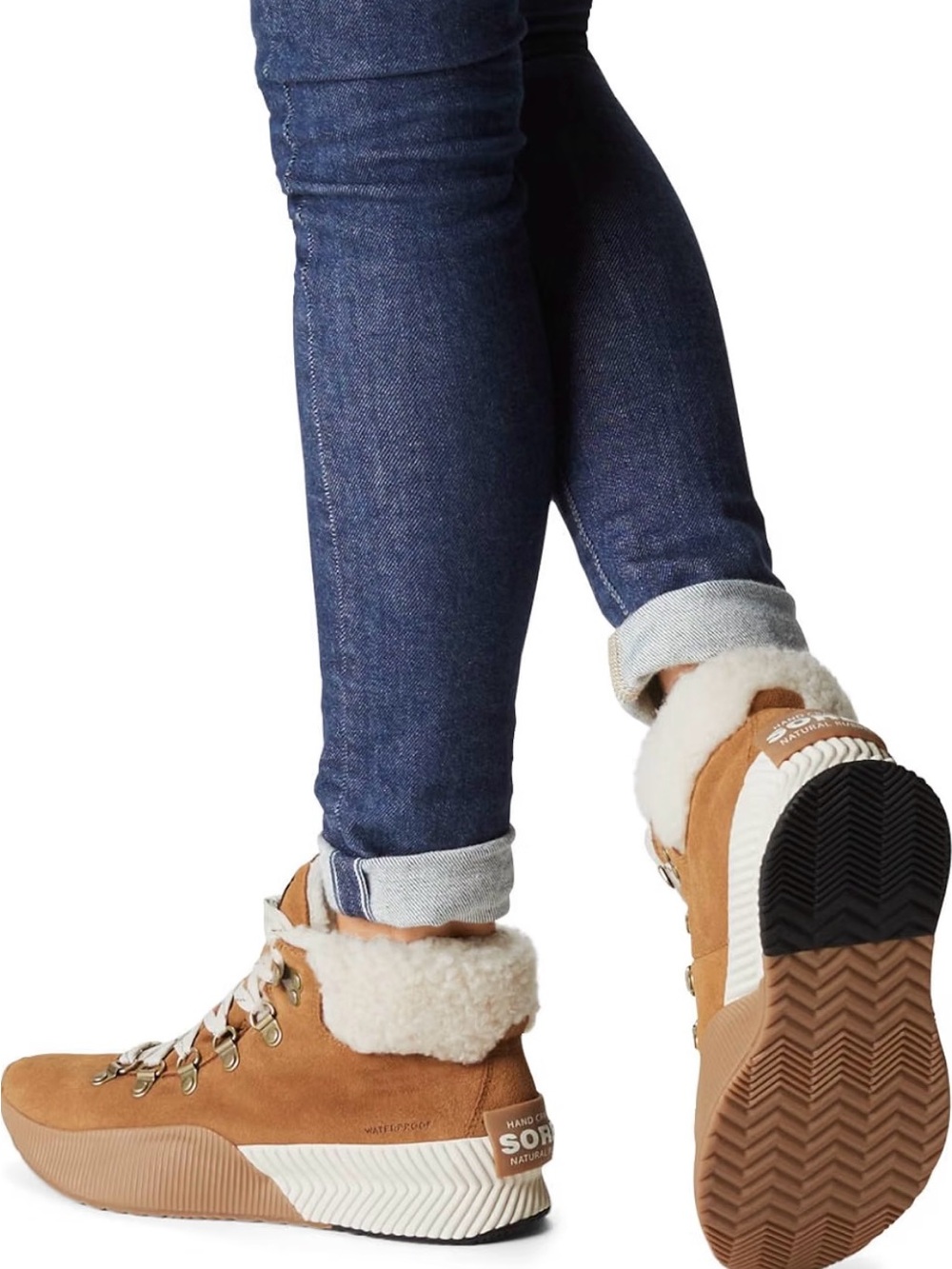 Sorel Women's Out 'N About III Conquest Boots waterproof suede Sz 8